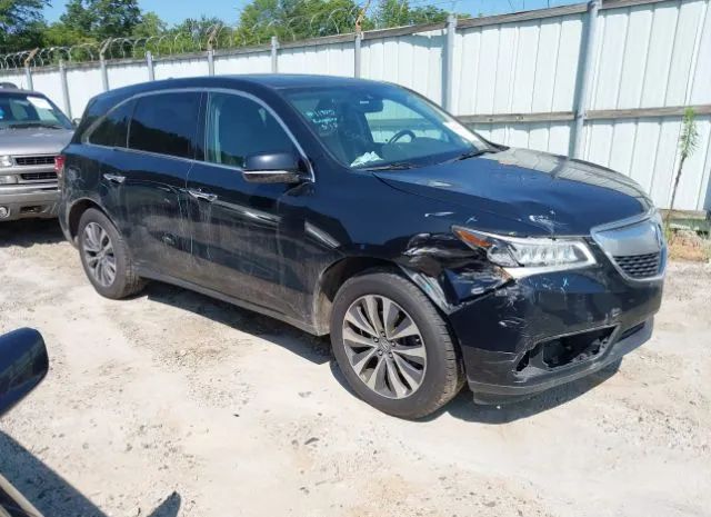 ACURA MDX 2016 5fryd4h4xgb031157