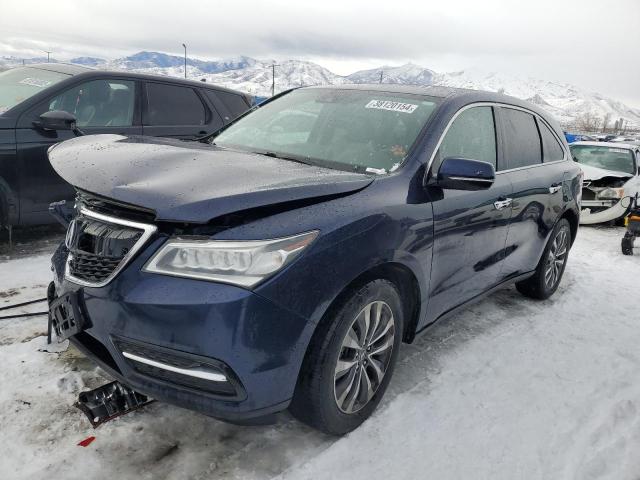 ACURA MDX 2016 5fryd4h4xgb034334