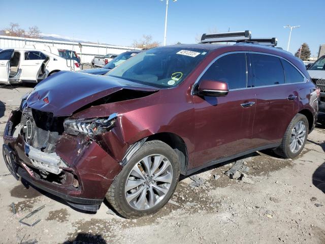 ACURA MDX TECHNO 2016 5fryd4h4xgb034513