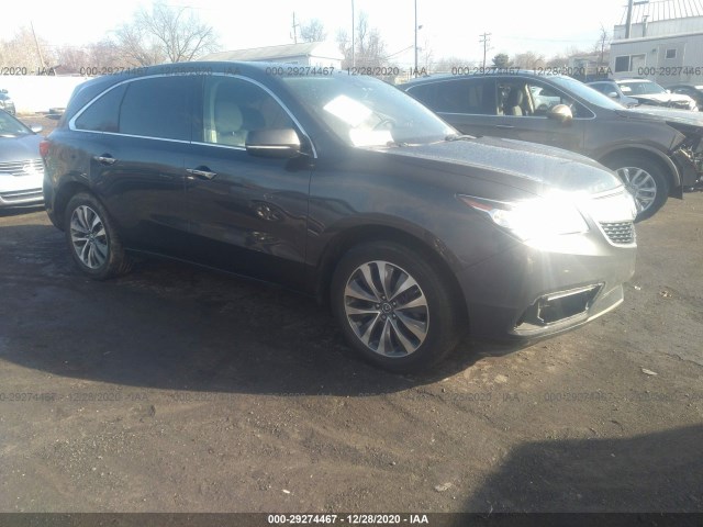 ACURA MDX 2016 5fryd4h4xgb048072