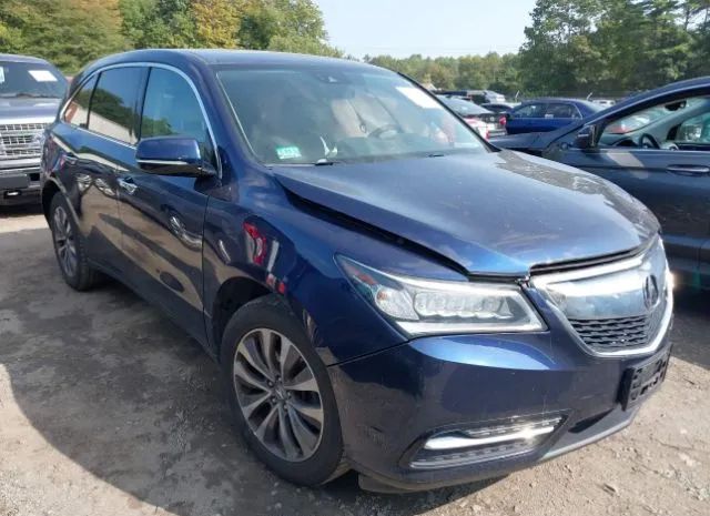 ACURA MDX 2016 5fryd4h4xgb048749