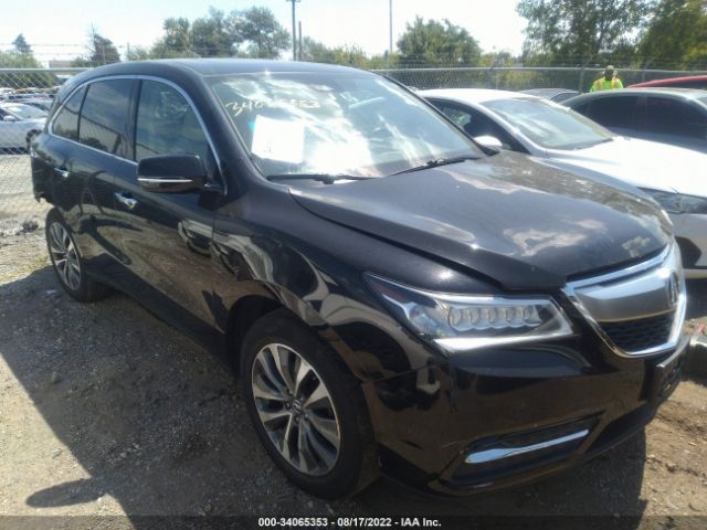 ACURA MDX 2016 5fryd4h4xgb051490