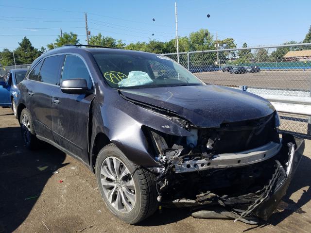 ACURA MDX TECHNO 2016 5fryd4h4xgb051635