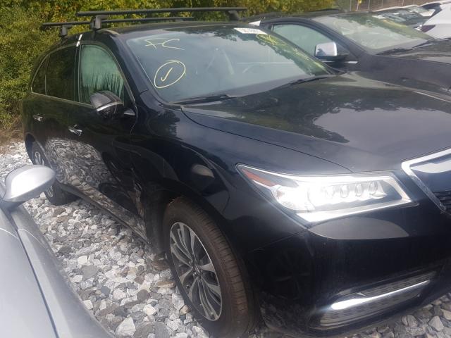 ACURA MDX TECHNO 2016 5fryd4h4xgb052347