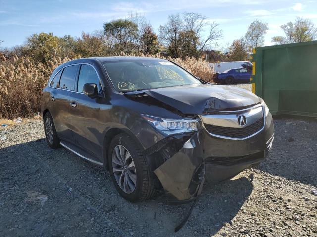 ACURA MDX TECHNO 2016 5fryd4h4xgb053109