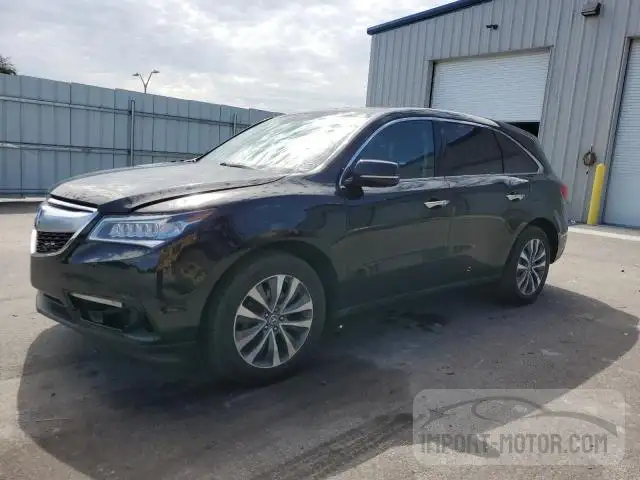 ACURA MDX 2016 5fryd4h4xgb056267