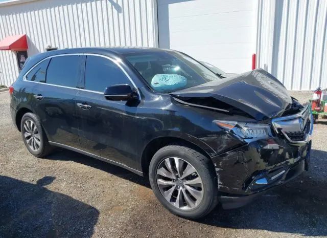 ACURA MDX 2016 5fryd4h4xgb056270