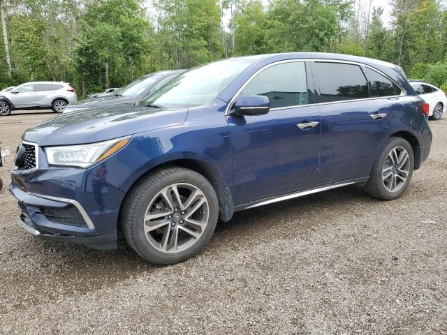 ACURA MDX NAVI 2017 5fryd4h4xhb503410