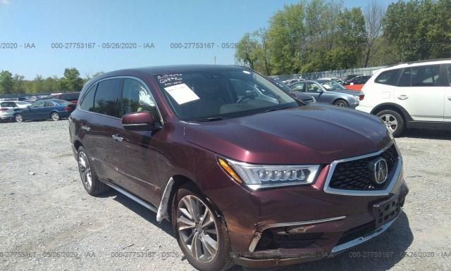 ACURA MDX 2017 5fryd4h50hb005158