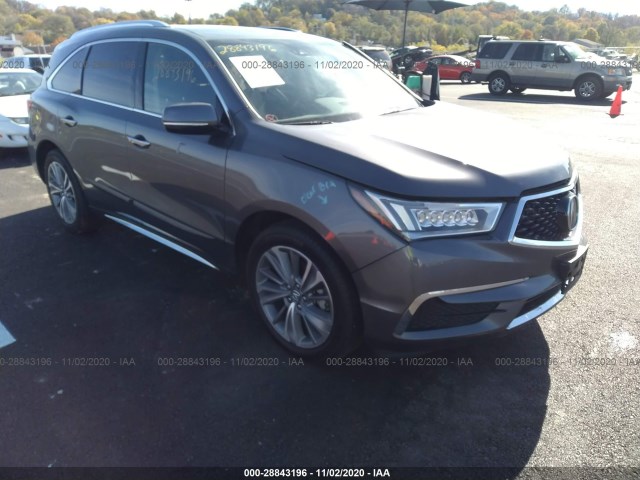 ACURA MDX 2017 5fryd4h50hb026818