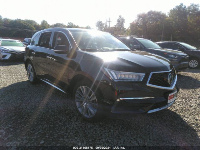 ACURA MDX 2017 5fryd4h50hb027354