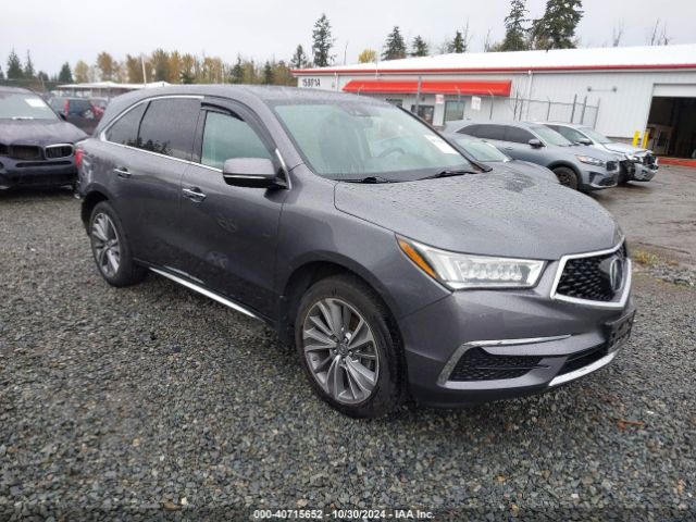 ACURA MDX 2017 5fryd4h50hb033624