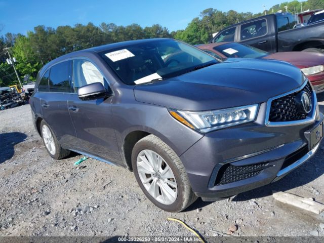 ACURA MDX 2017 5fryd4h51hb019165