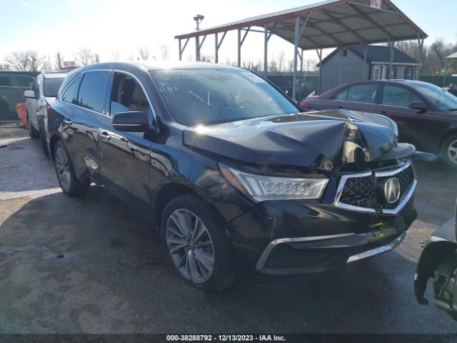 ACURA MDX 2017 5fryd4h51hb028514