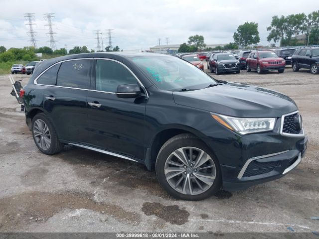 ACURA MDX 2017 5fryd4h51hb031073