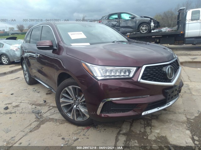 ACURA MDX 2017 5fryd4h51hb031560