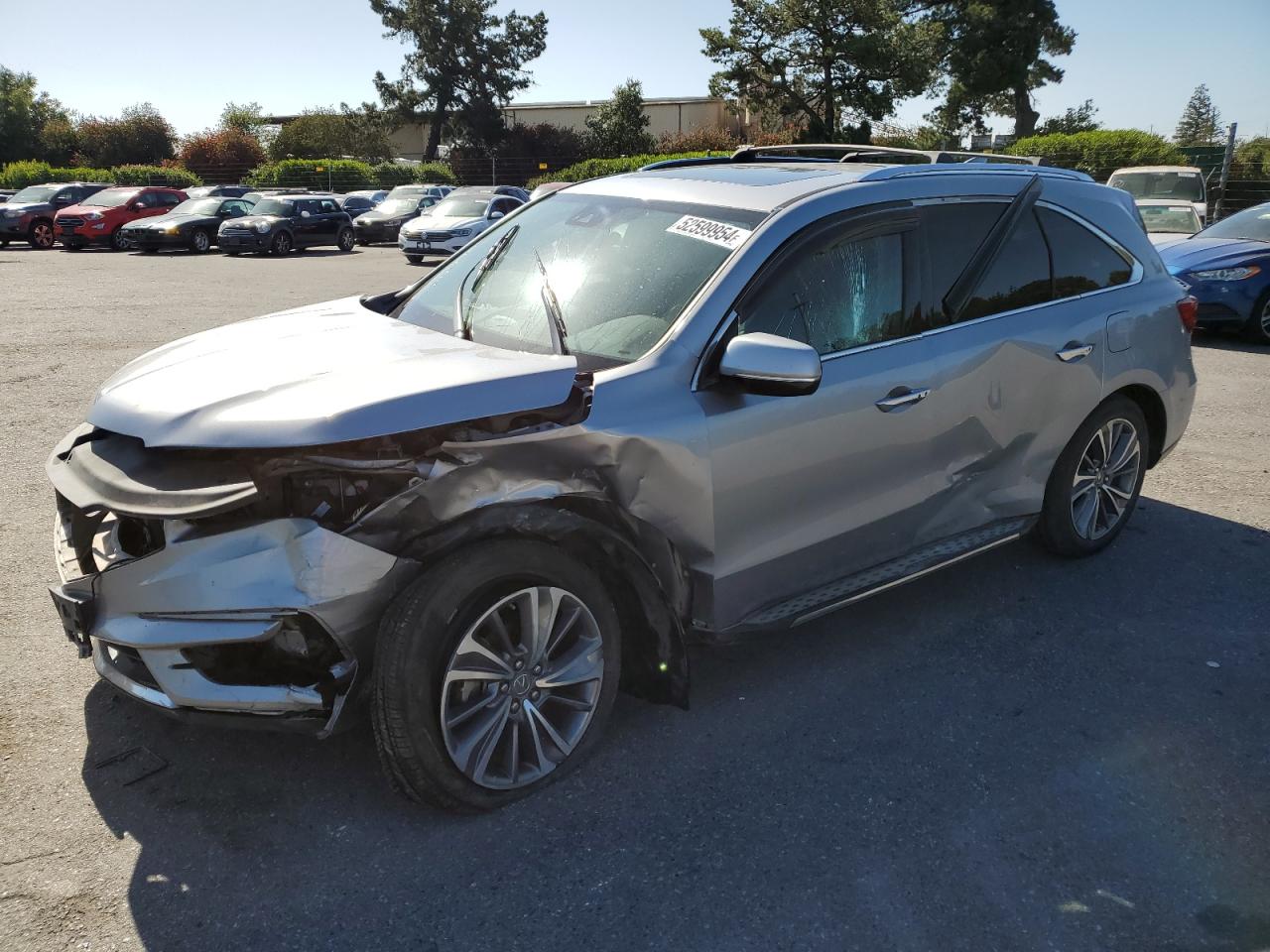 ACURA MDX 2017 5fryd4h52hb000673