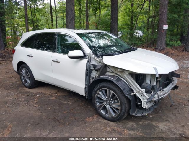 ACURA MDX 2017 5fryd4h52hb008515