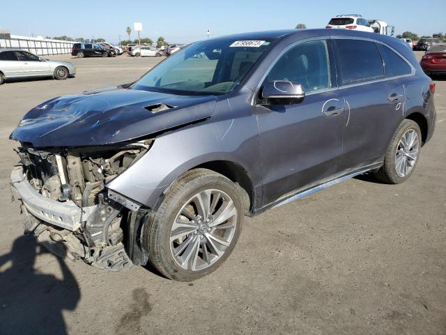 ACURA MDX TECHNO 2017 5fryd4h52hb011009