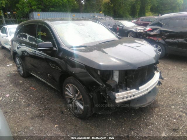 ACURA MDX 2017 5fryd4h52hb014797