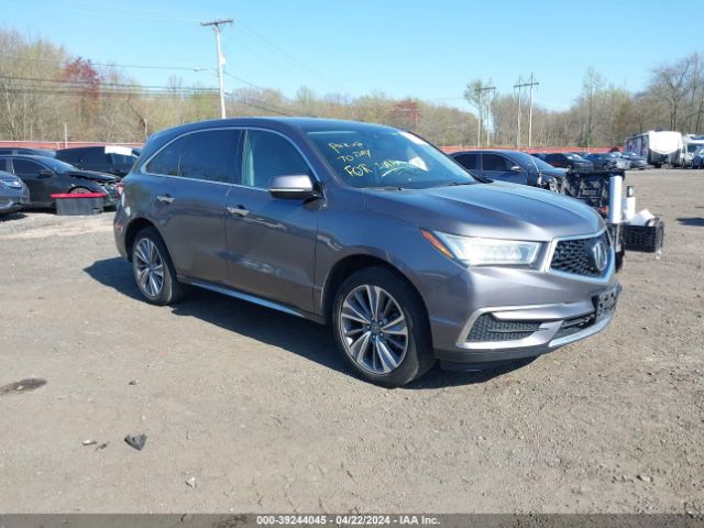 ACURA MDX 2017 5fryd4h52hb035665