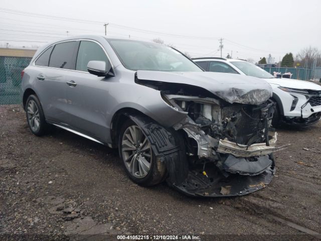 ACURA MDX 2017 5fryd4h53hb032645