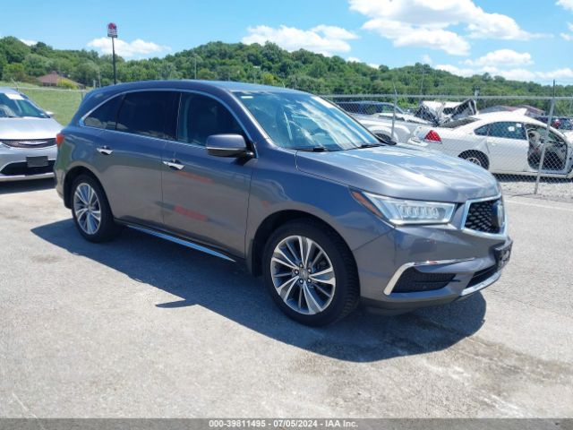 ACURA MDX 2017 5fryd4h54hb006748