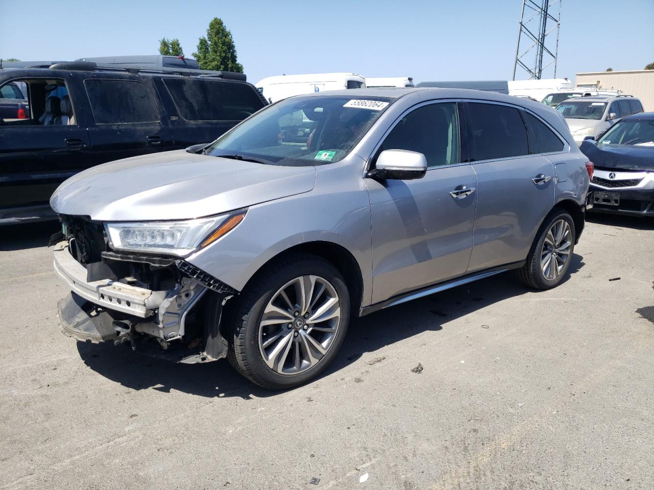 ACURA MDX 2017 5fryd4h54hb020892