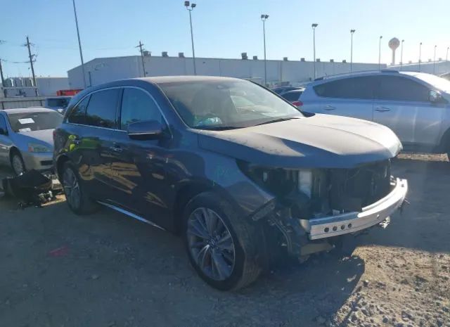 ACURA MDX 2017 5fryd4h55hb041895