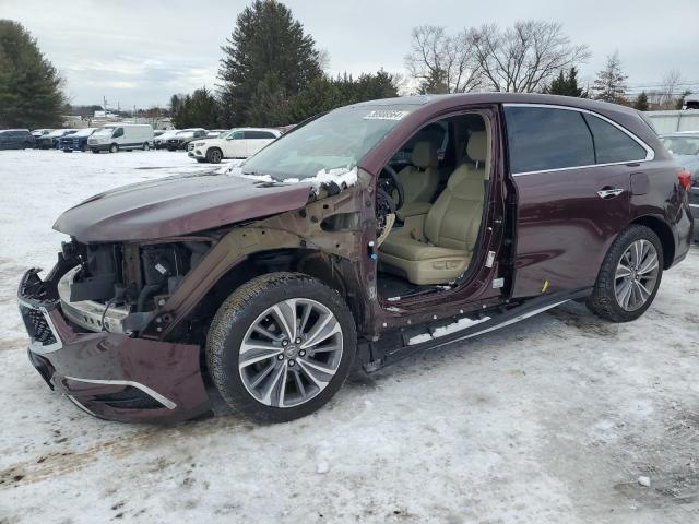 ACURA MDX 2017 5fryd4h56hb043610