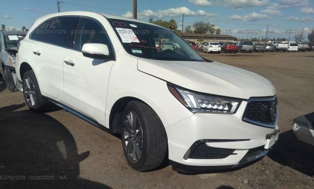 ACURA MDX 2017 5fryd4h58hb005392