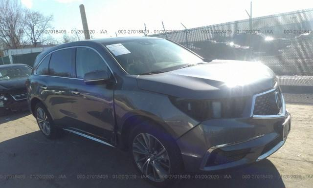 ACURA MDX 2017 5fryd4h58hb015730