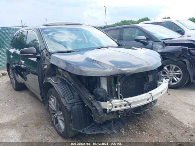 ACURA MDX 2017 5fryd4h59hb002890