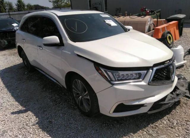 ACURA MDX 2017 5fryd4h5xhb000761