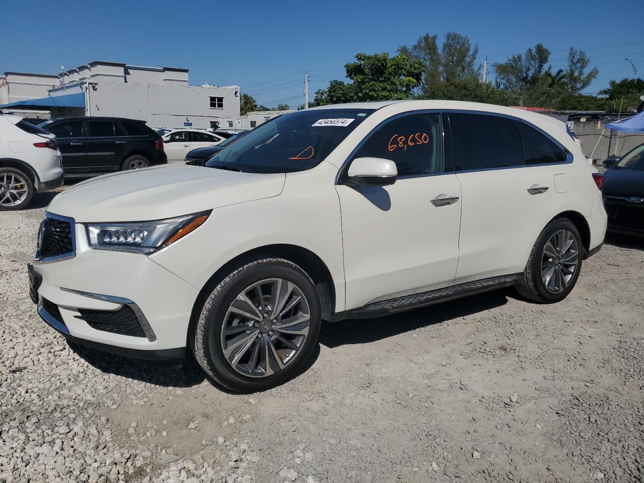 ACURA MDX 2017 5fryd4h5xhb014370