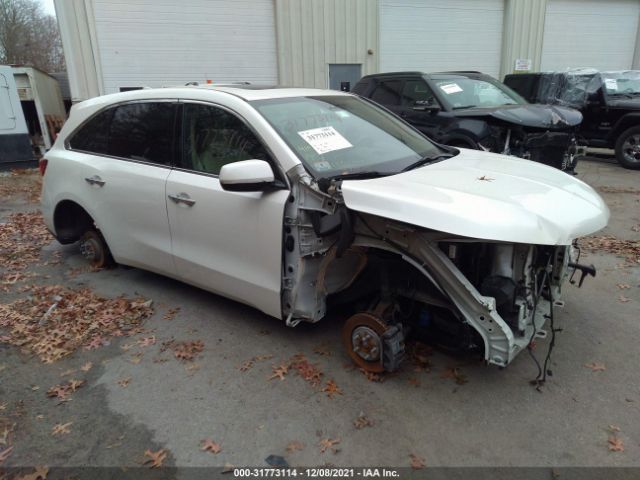 ACURA MDX 2017 5fryd4h5xhb025269