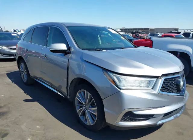 ACURA MDX 2017 5fryd4h5xhb034005