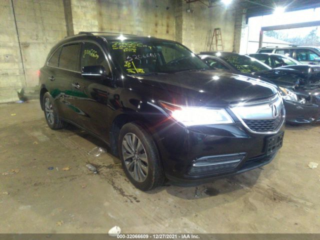 ACURA MDX 2014 5fryd4h60eb010350