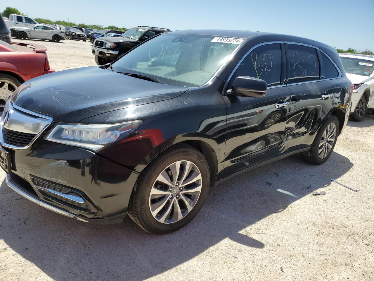 ACURA MDX 2014 5fryd4h60eb016987