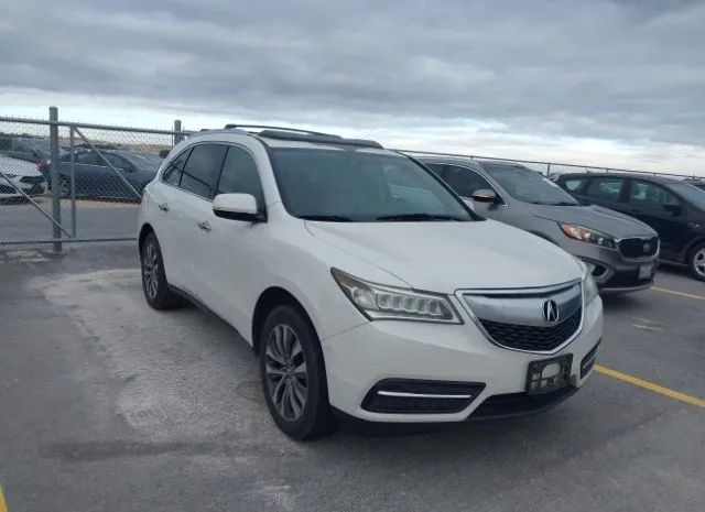 ACURA MDX 2014 5fryd4h60eb048497