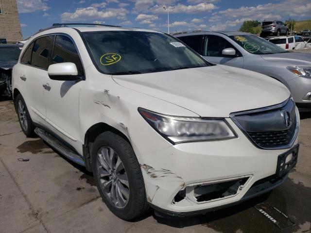 ACURA MDX TECHNO 2014 5fryd4h61eb002810