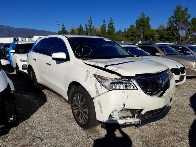 ACURA MDX TECHNO 2015 5fryd4h61fb030754