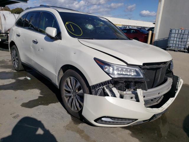 ACURA MDX TECHNO 2016 5fryd4h63gb010202