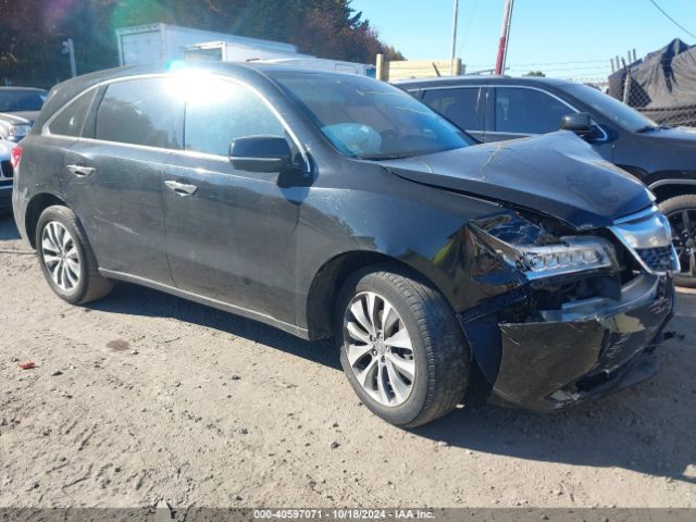 ACURA MDX 2016 5fryd4h63gb033866