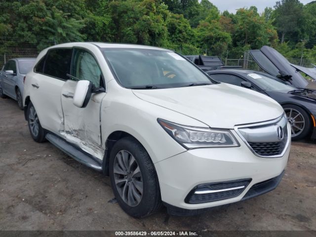 ACURA MDX 2016 5fryd4h63gb051364