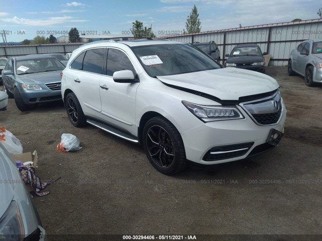 ACURA MDX 2016 5fryd4h64gb021502