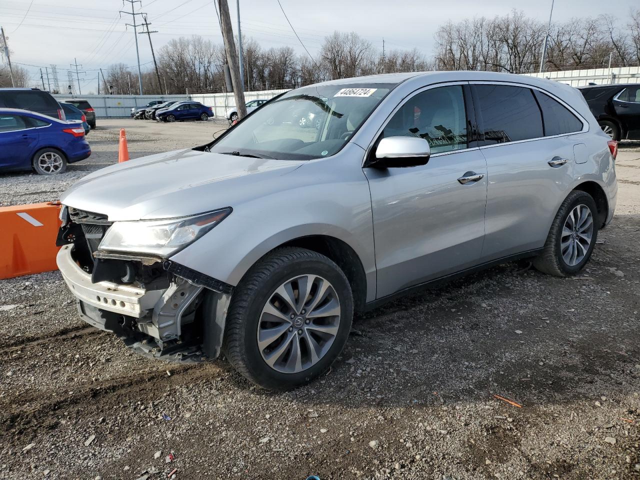 ACURA MDX 2014 5fryd4h65eb008853