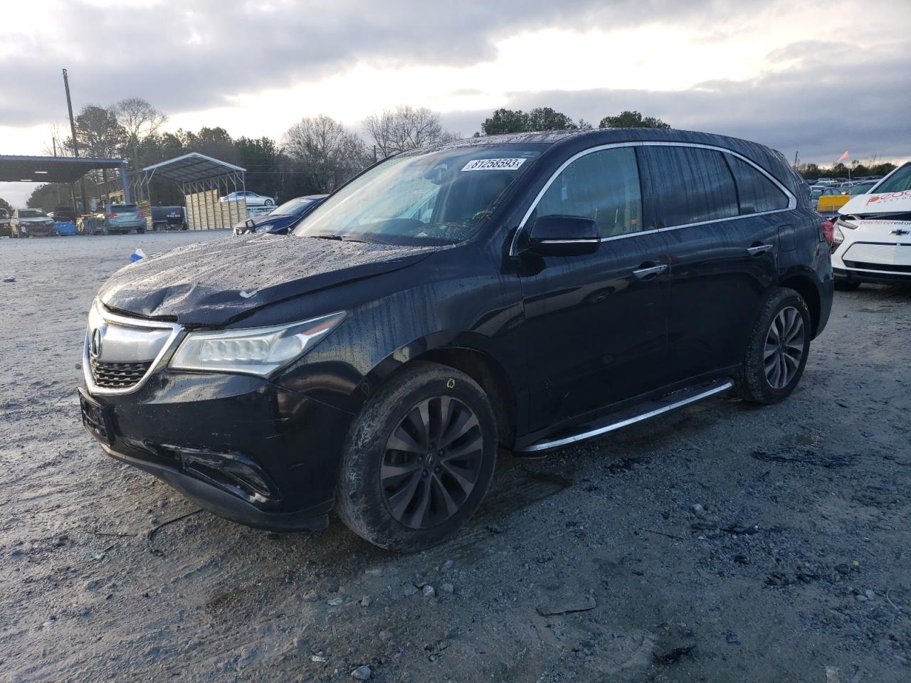 ACURA MDX 2014 5fryd4h65eb026754