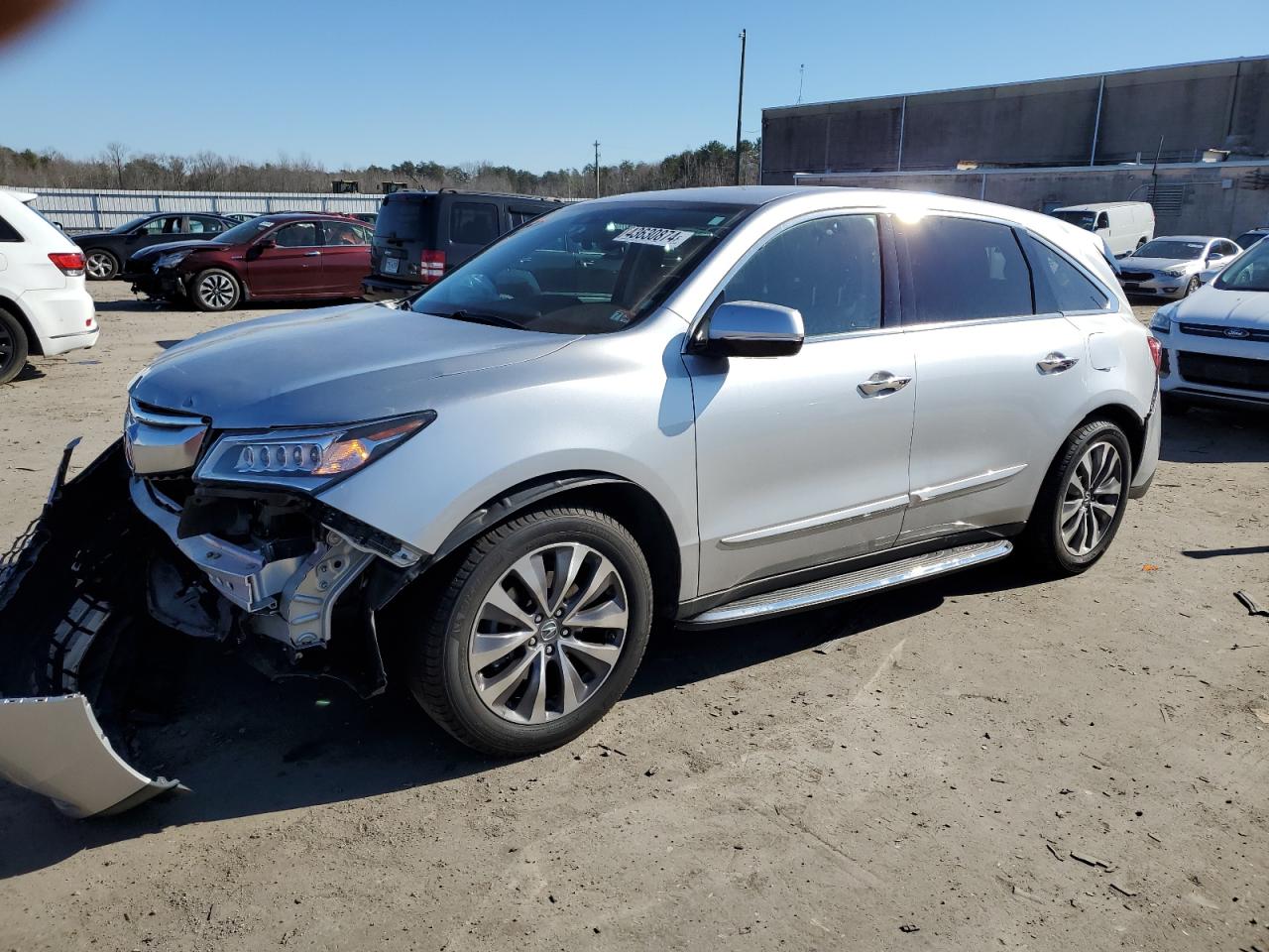 ACURA MDX 2014 5fryd4h65eb035082