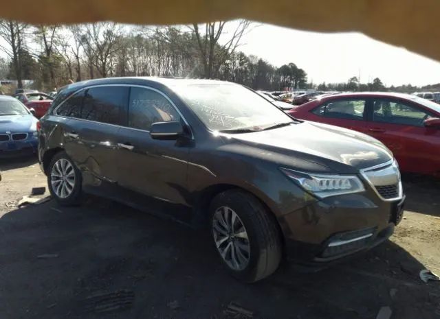 ACURA MDX 2014 5fryd4h65eb037057